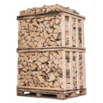 Lenha para queimar – Carvalho de 40 cm, 1 palete = 2 estéreos